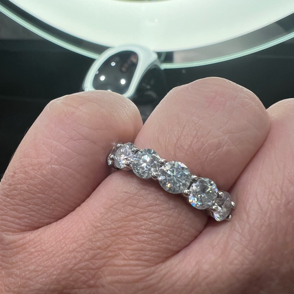 Ring mossanite - Picture 8 of 9